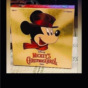 Disney Mickey's Christmas Carol Holiday Game By Funko 2022 New Sealed